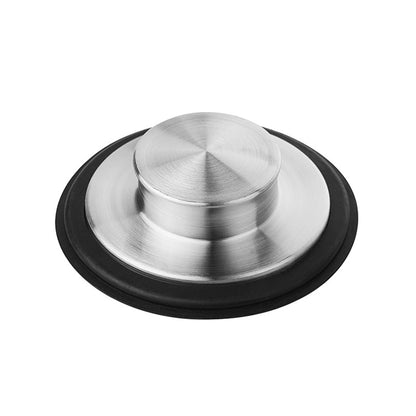 Kitchen Sink Drain Stopper, Stainless Steel Garbage Disposal Stopper 3.34 Inch Drain Stopper, Fits 3-1/2 Inch Standard Kitchen Sink Size