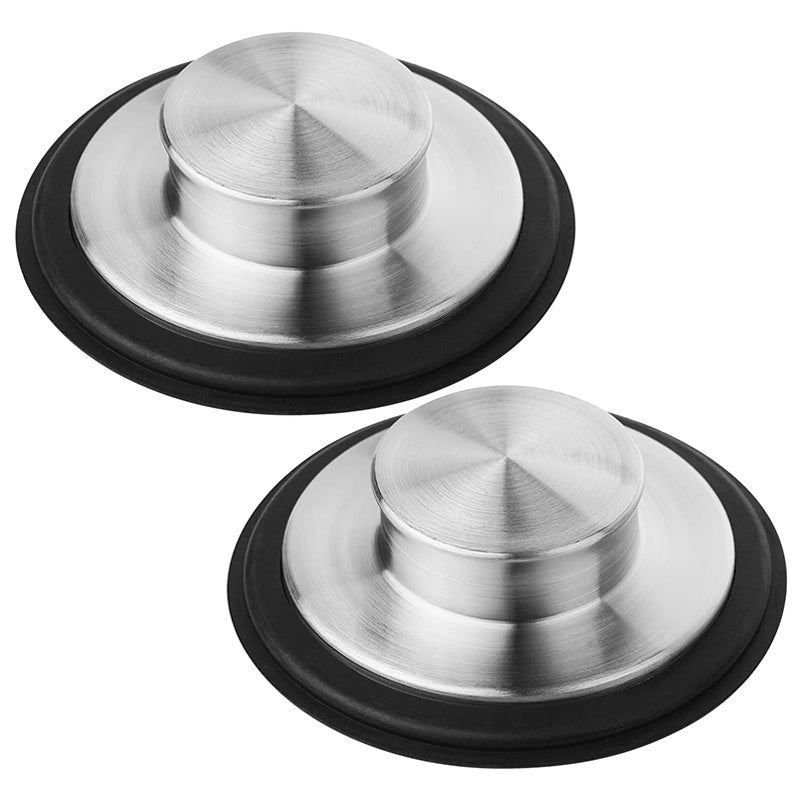 Kitchen Sink Drain Stopper, Stainless Steel Garbage Disposal Stopper 3.34 Inch Drain Stopper, Fits 3-1/2 Inch Standard Kitchen Sink Size
